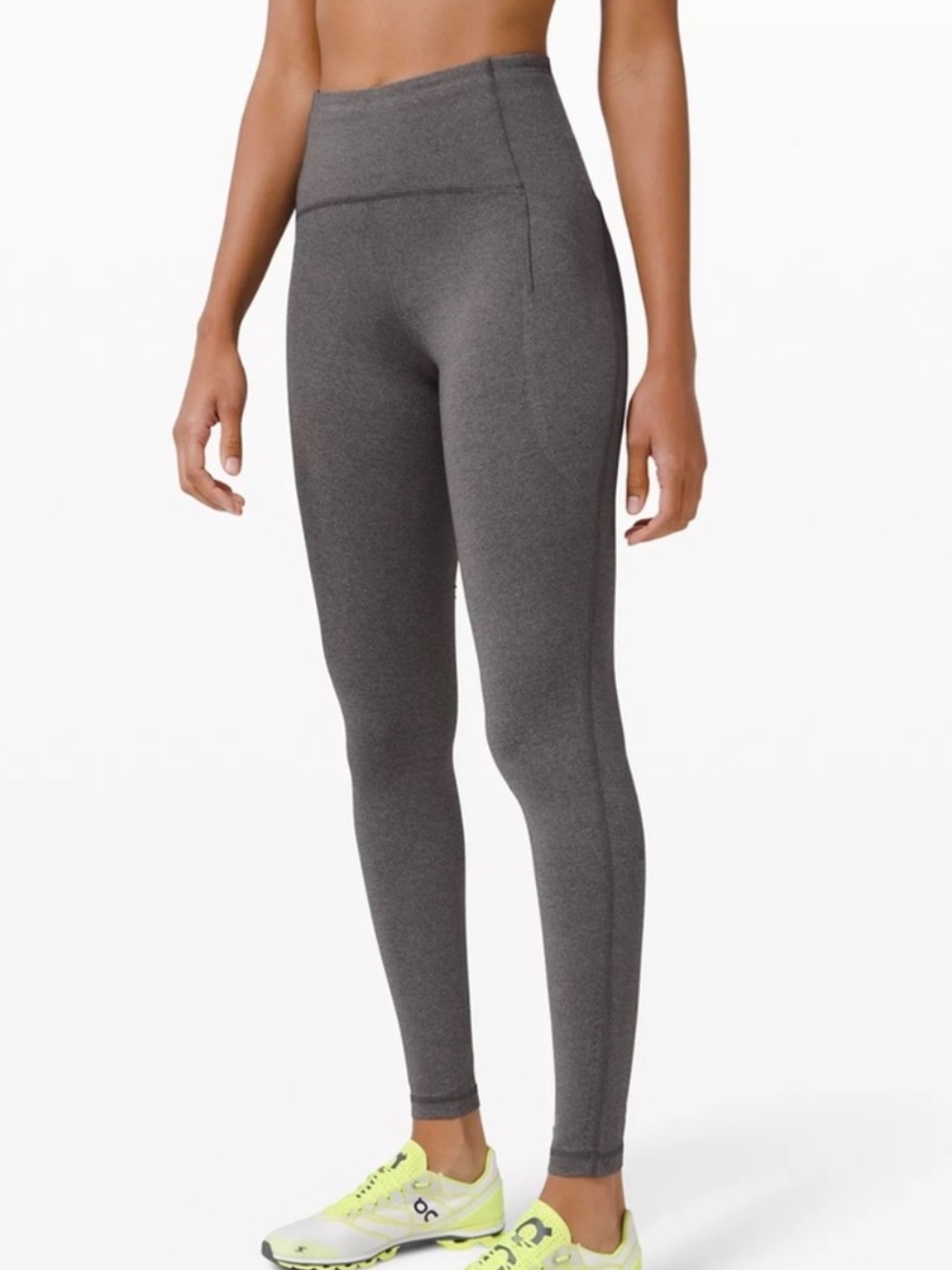 LULULEMON SWIFT SPEED HR
28" HEATHERED BLACK WOMEN'S SIZE 4